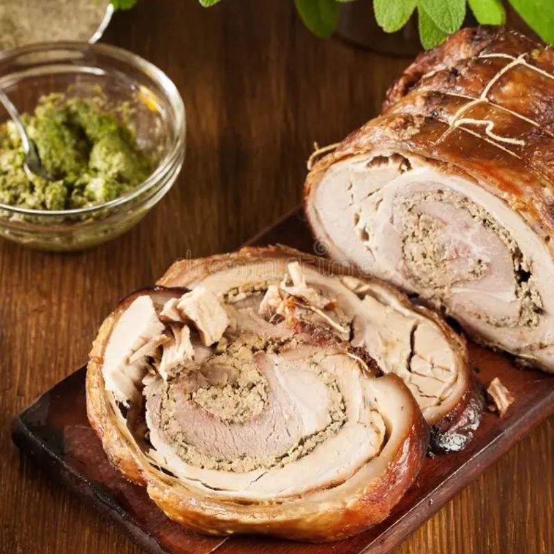 Porchetta di Ariccia al forno