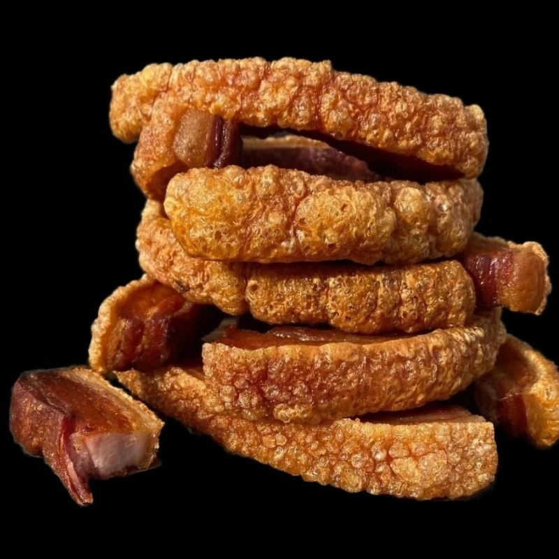 Torreznos precocinados