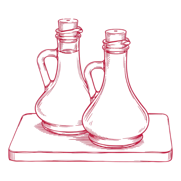 Aceites de oliva y vinagres italianos y españoles para hostelería